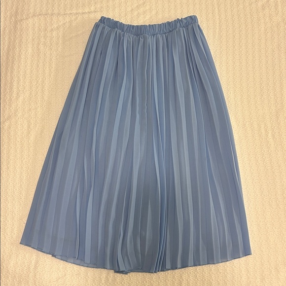 American Eagle Outfitters High-Waisted Pleated Midi Skirt - Size S - Picture 3 of 10